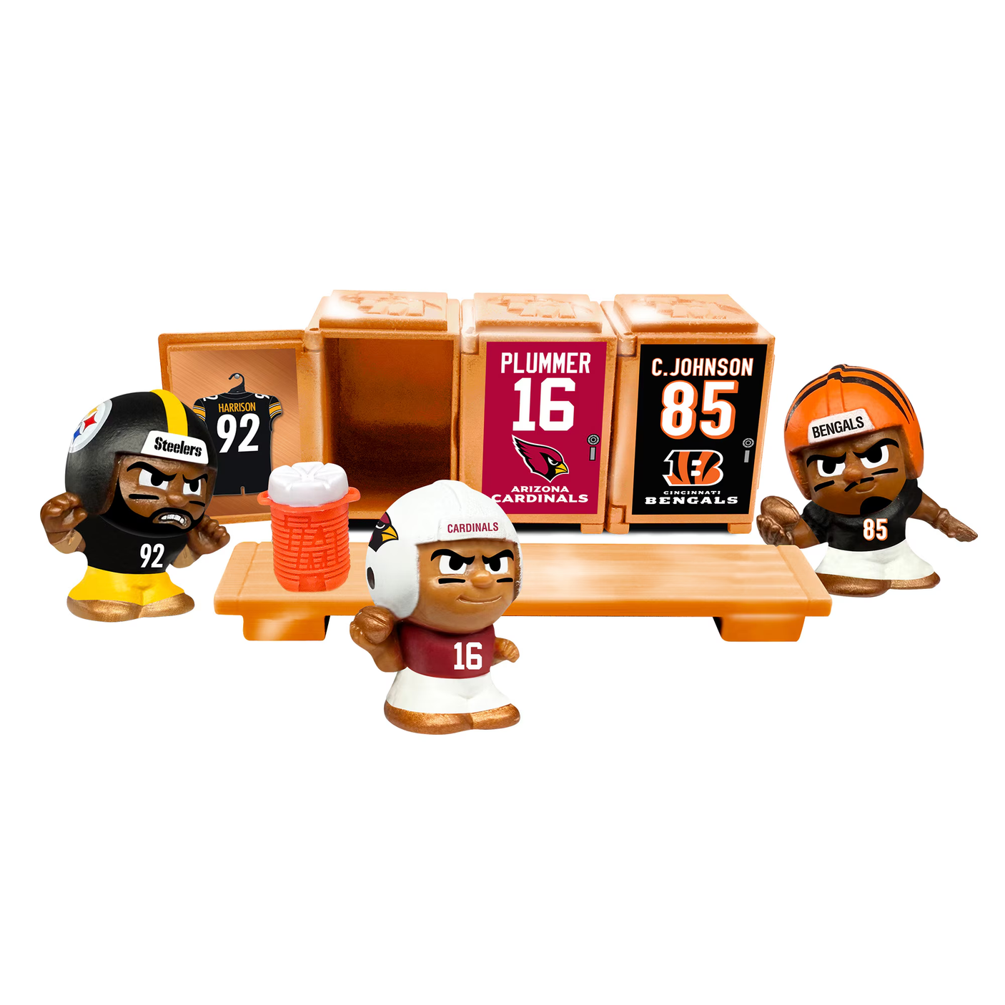 NFL Teenymates Legends Locker Room Set 2026