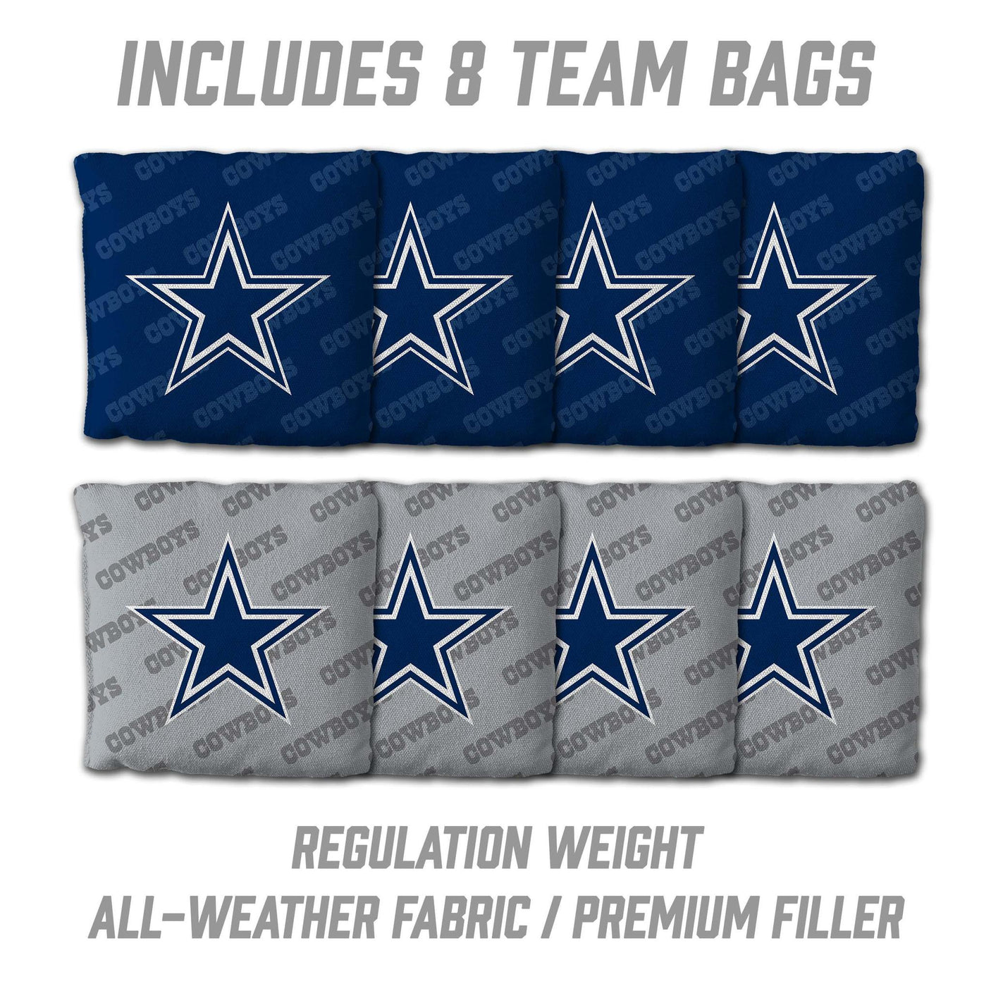 Cowboys 2’ x 3’ Cornhole Game