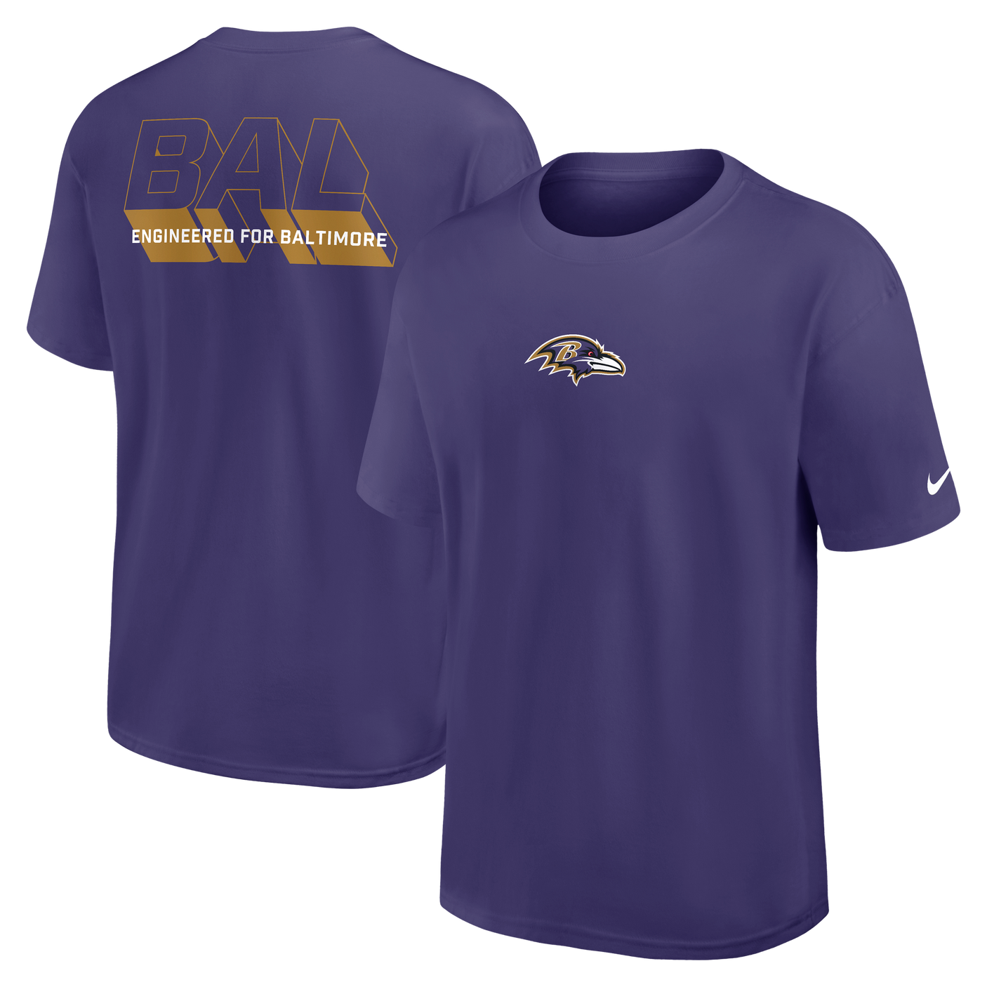 Ravens 2025 Nike Men's Essential Heavy Max T-Shirt