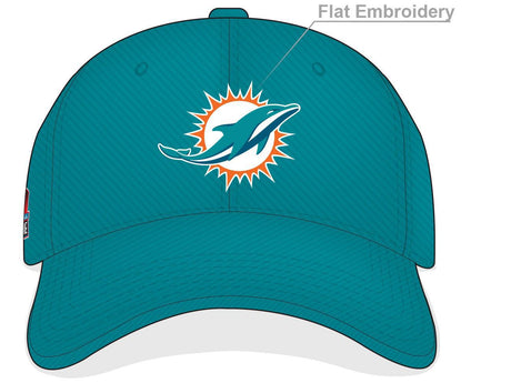 Dolphins Hall of Fame Adjustable Hat Teal