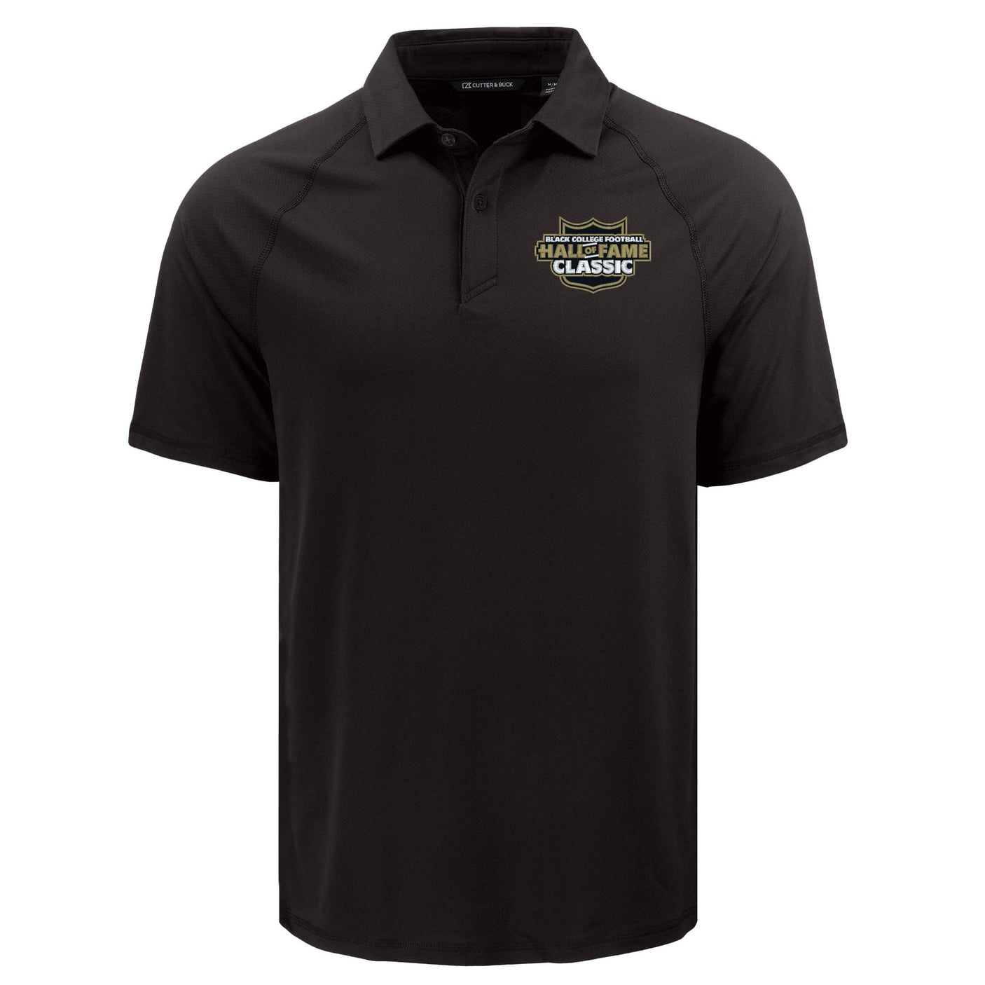 Black College Football Hall of Fame Cutter & Buck Men's Big & Tall Prospect Recycled Featherlight Stretch Polo