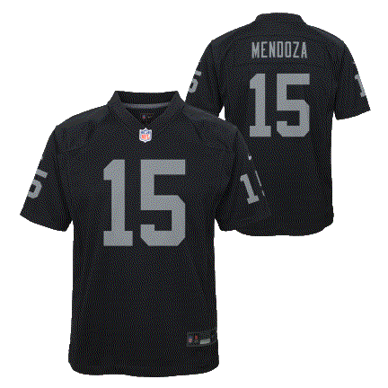 Raiders Fernando Mendoza Youth Nike Game Jersey