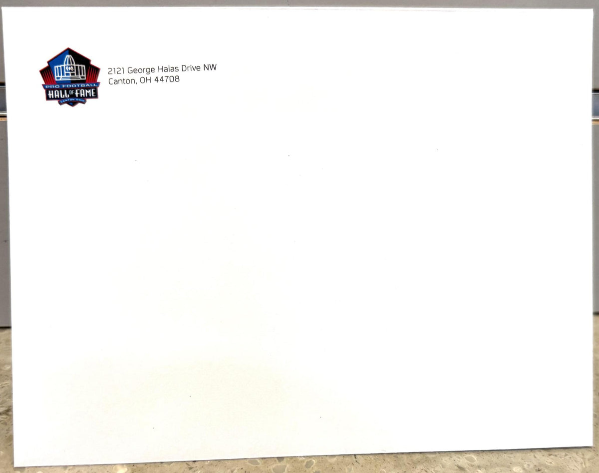 Hall of Fame 8- Pack Notecards Pro Football Hall of Fame