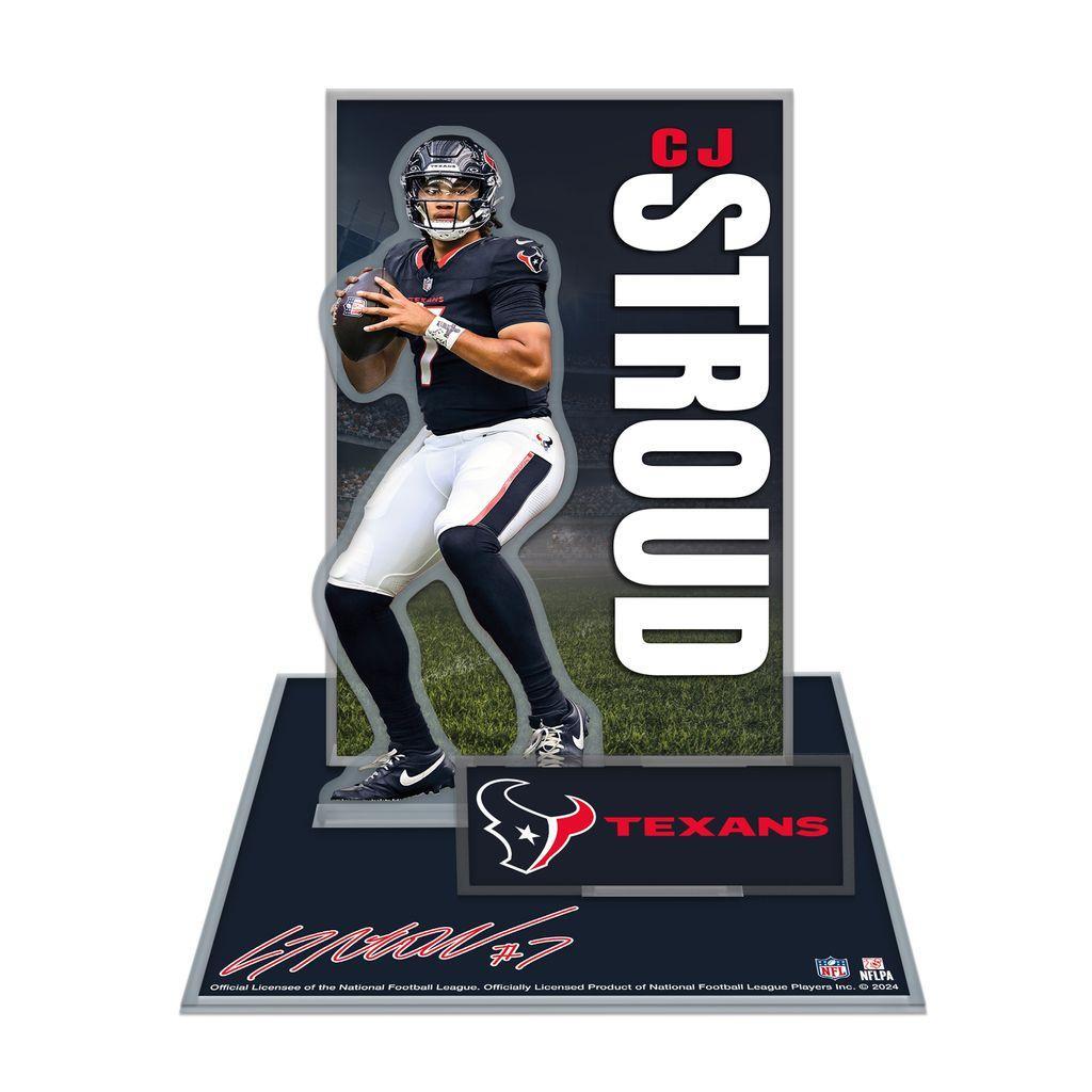 Texans CJ Stroud 3D Collector Stand