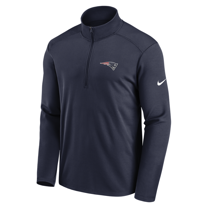 Patriots Men's Nike Pacer Half Zip