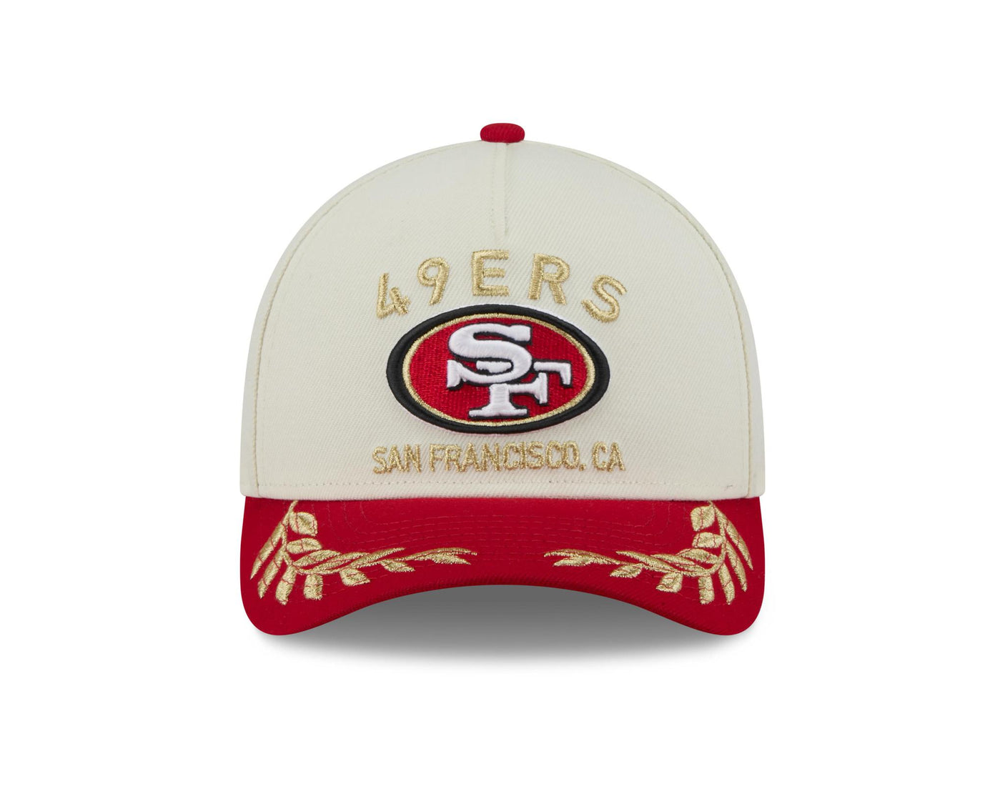 49ers 2025 New Era 9FORTY Stretch Snap Color Way Draft Hat
