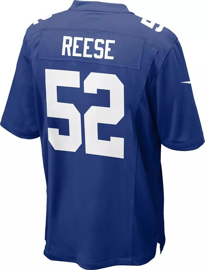 Giants Arvell Reese Nike Men's Game Jersey