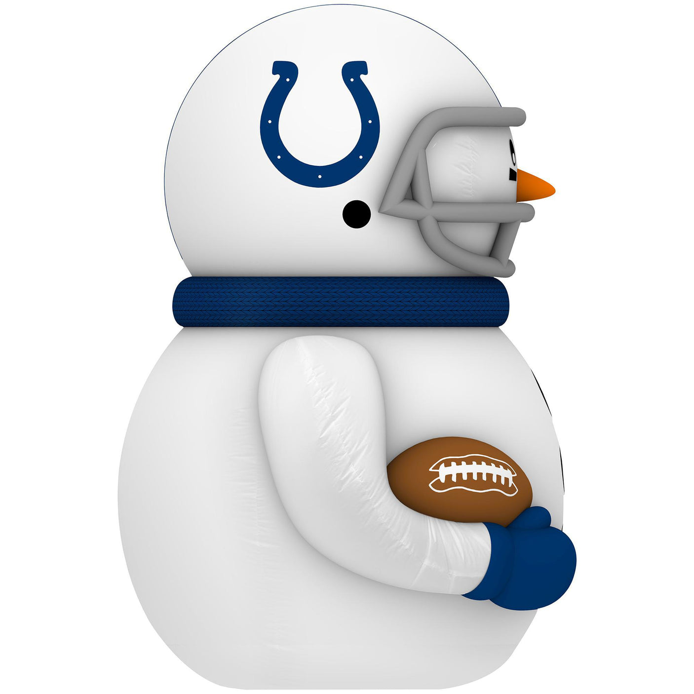 Colts Team Pride Inflatable Snowman Player