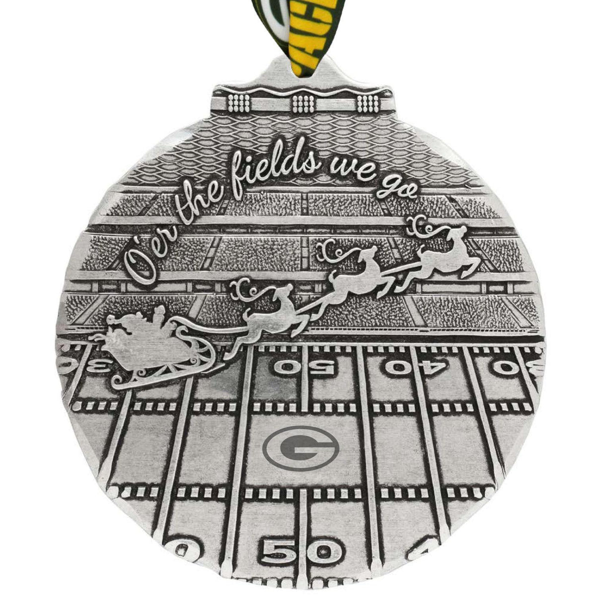 Packers O'er The Fields We Go Ornament