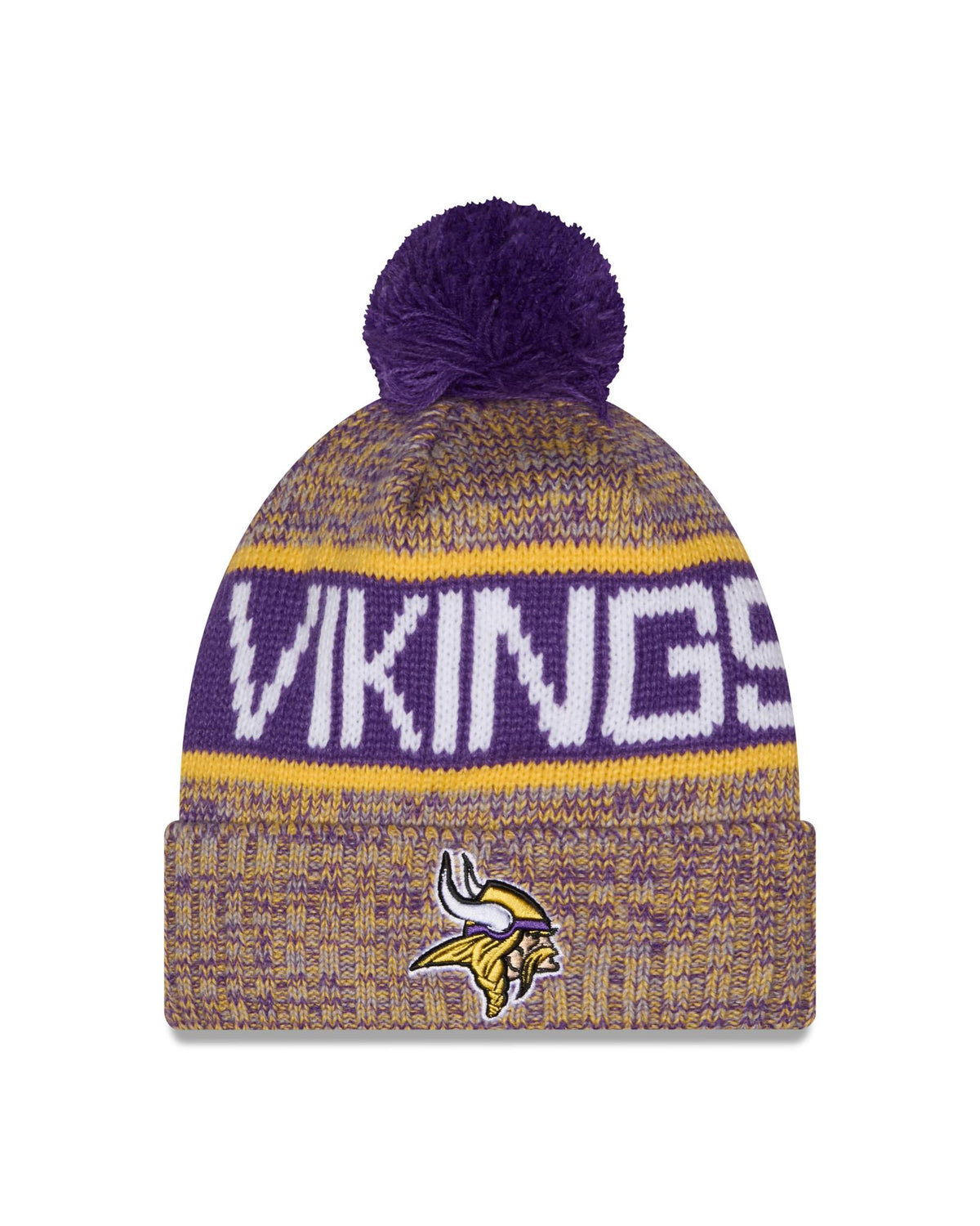 Vikings 2026 New Era Men's Tri-Color Knit Pro Football Hall of Fame