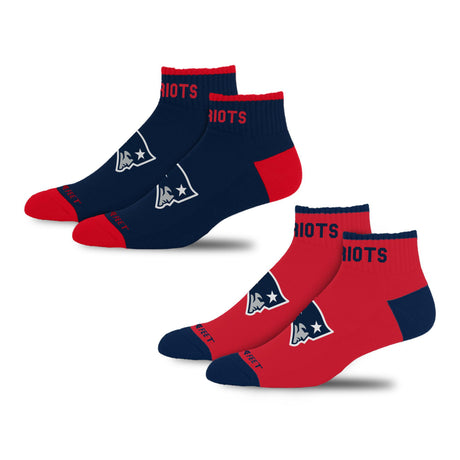 Patriots 2025 2-Pack Front & Center Socks