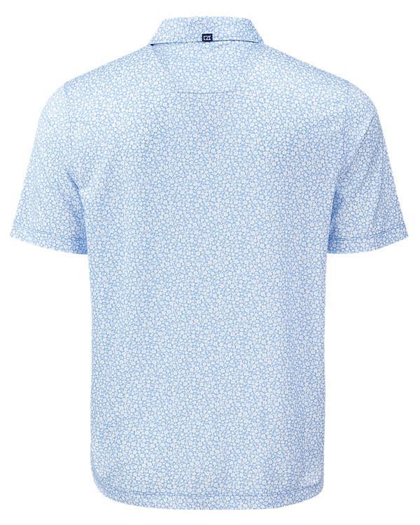 Hall of Fame Cutter & Buck Men's Atlas Eco Flora Print Recycled Polo