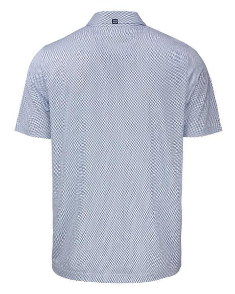 Hall of Fame Cutter & Buck Men's Pike Eco Symmetry Print Stretch Recycled Polo