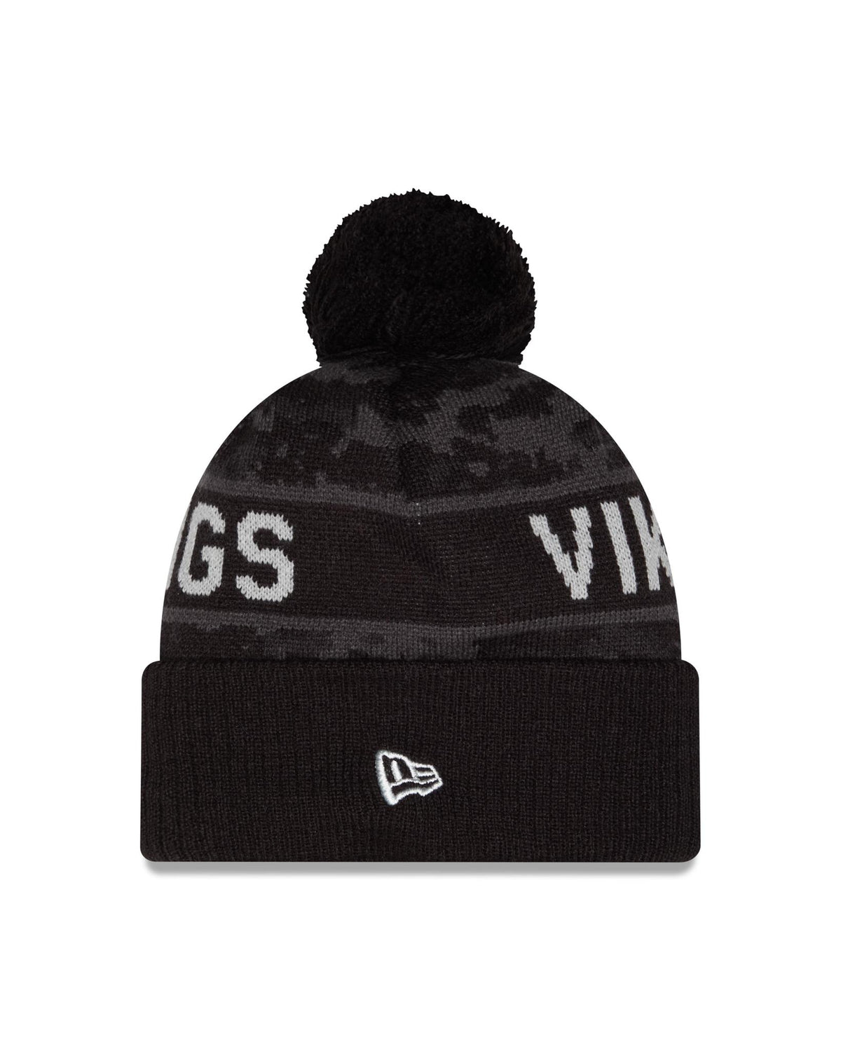 Vikings 2026 New Era Men's Salute to Service Knit Pro Football Hall of Fame