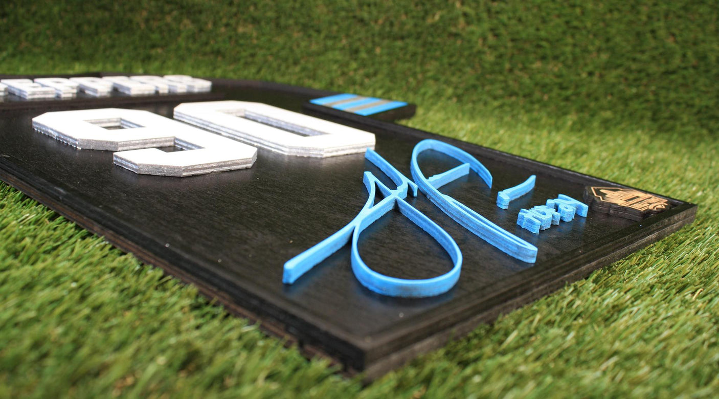 Julius Peppers Wood Jersey 3D Sign - DS