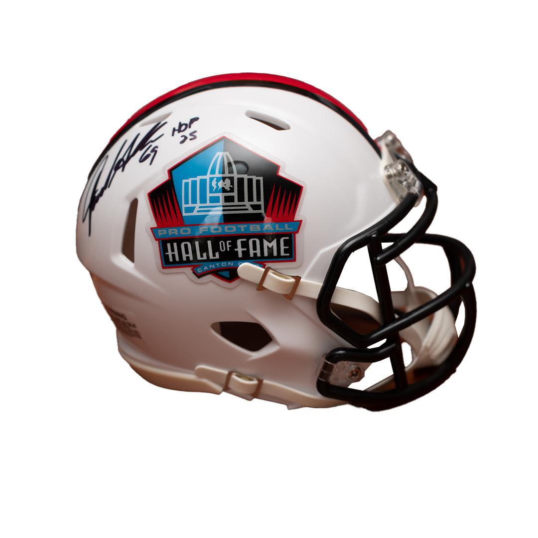 Jared Allen Autographed Hall of Fame White Mini Helmet