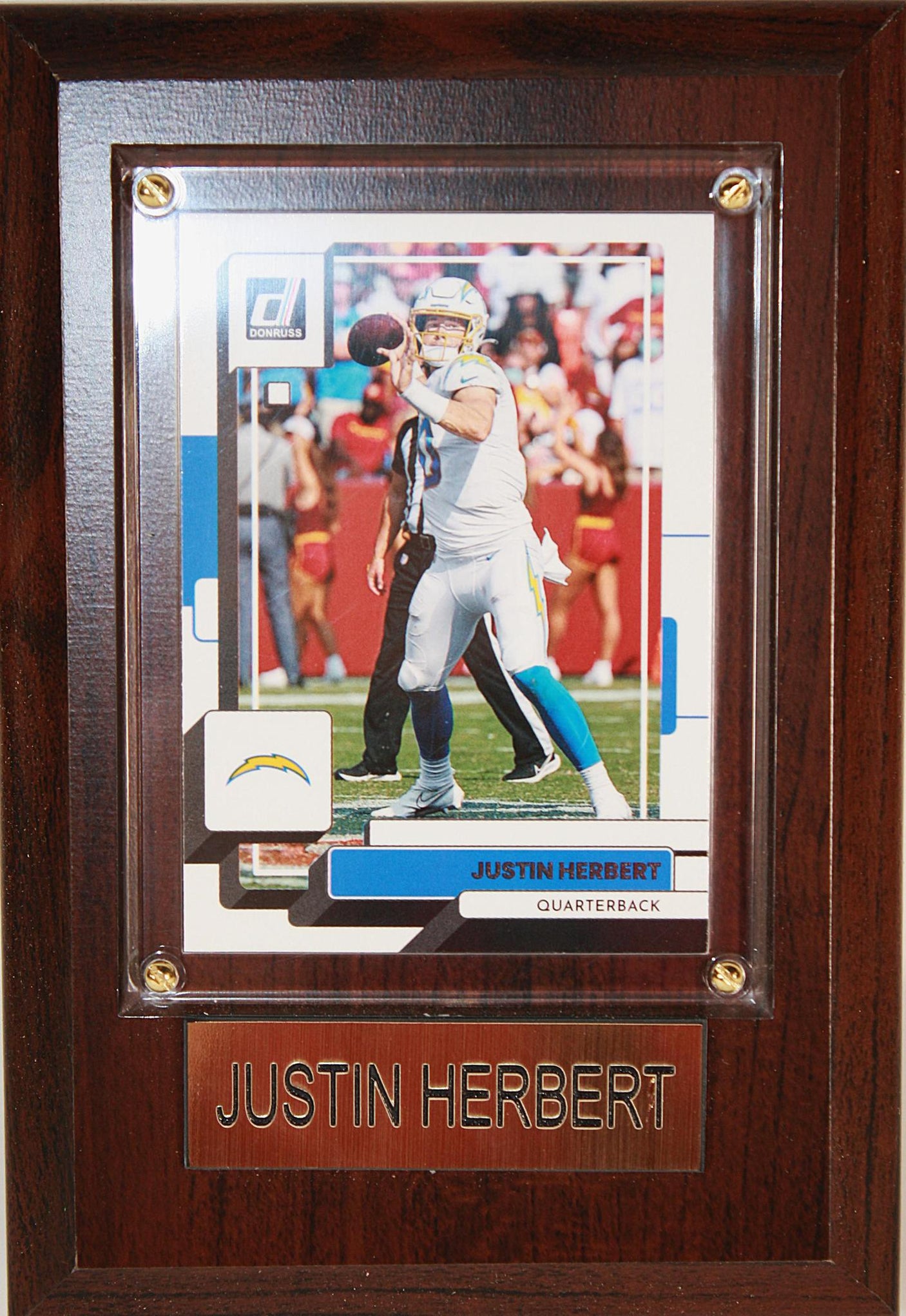 Justin Herbert 4x6 Plaque