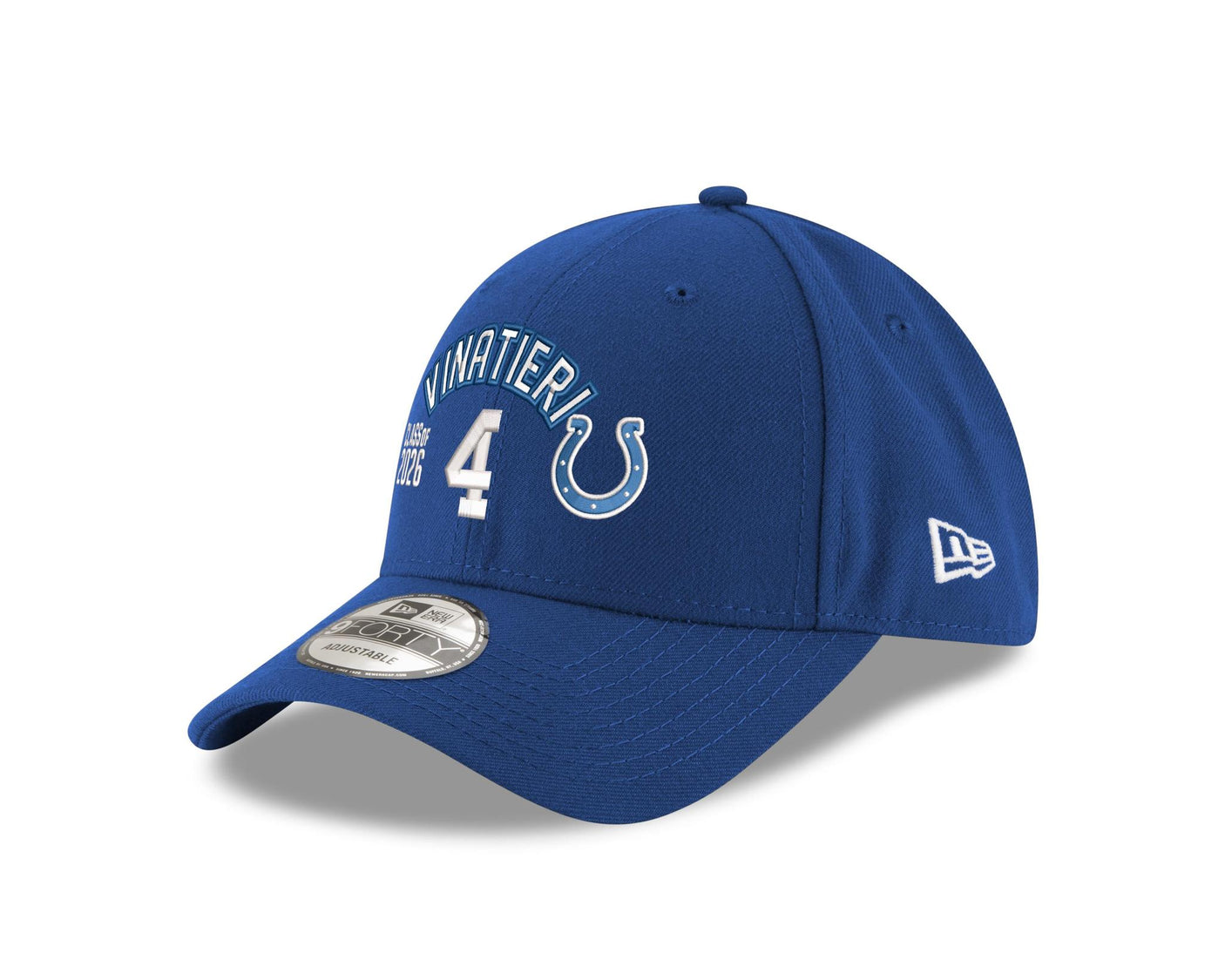 Adam Vinatieri Colts Class of 2026 New Era 9FORTY Name and Number Hat