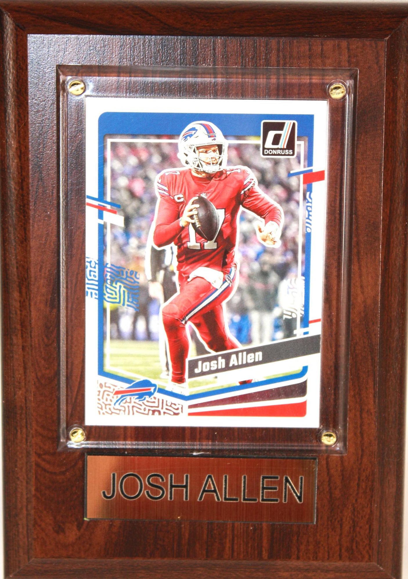 Josh Allen 4x6 Plaque