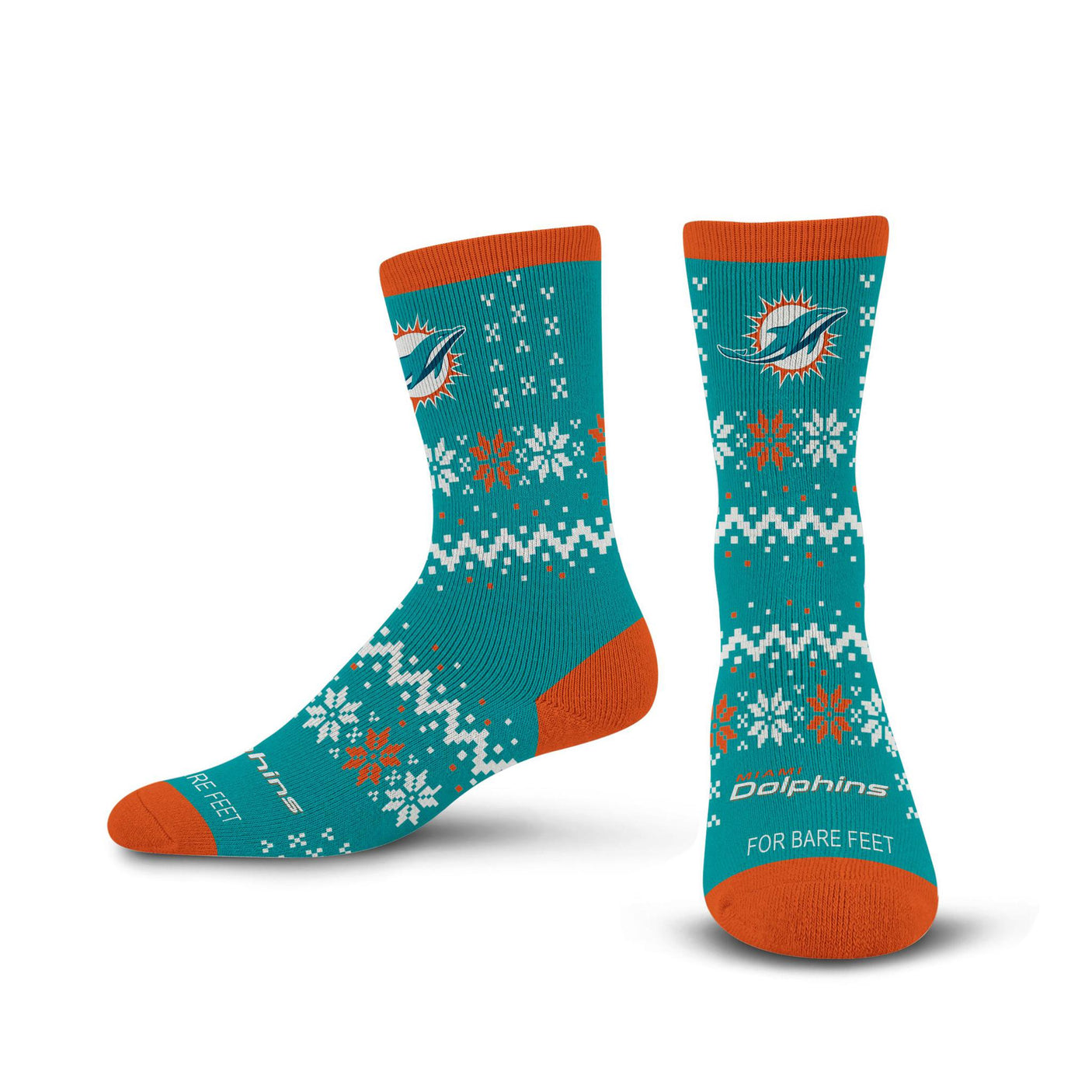 Dolphins 2025 Team Sweater Sock