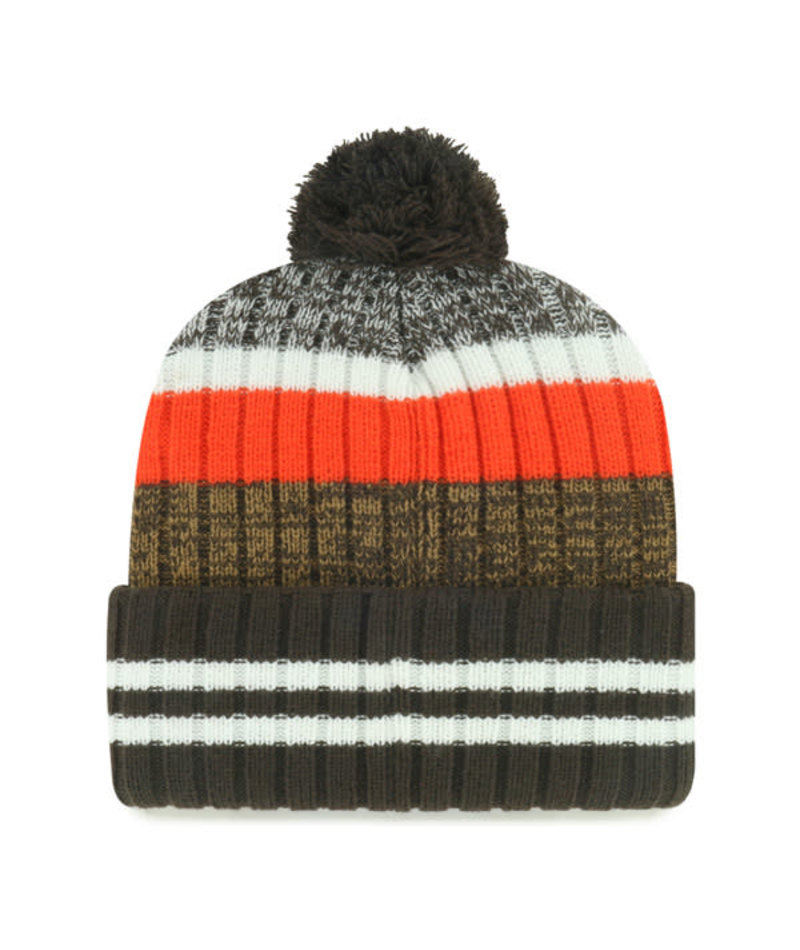 Browns 2025 '47 Brand Men's Quiver Cuff Knit