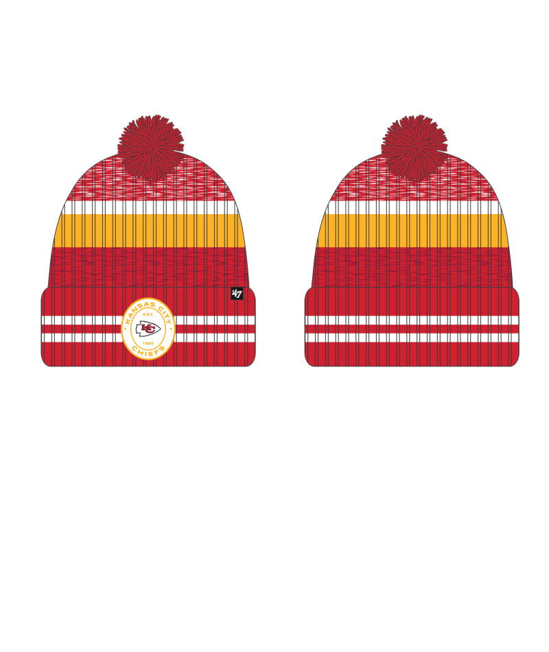 Chiefs 2025 '47 Brand Men's Quiver Cuff Knit