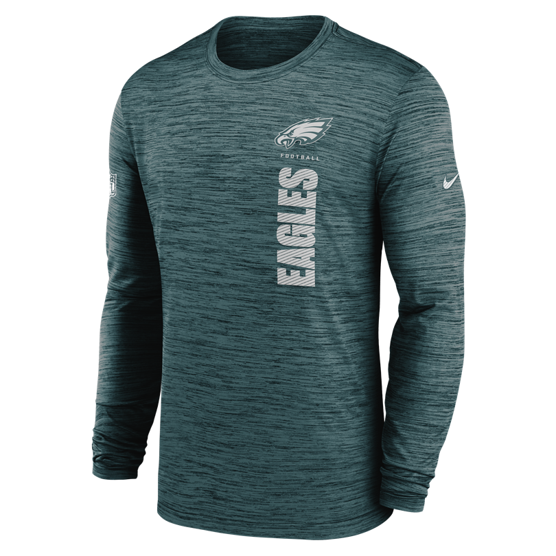 Eagles Men's Nike Velocity Long Sleeve T-Shirt