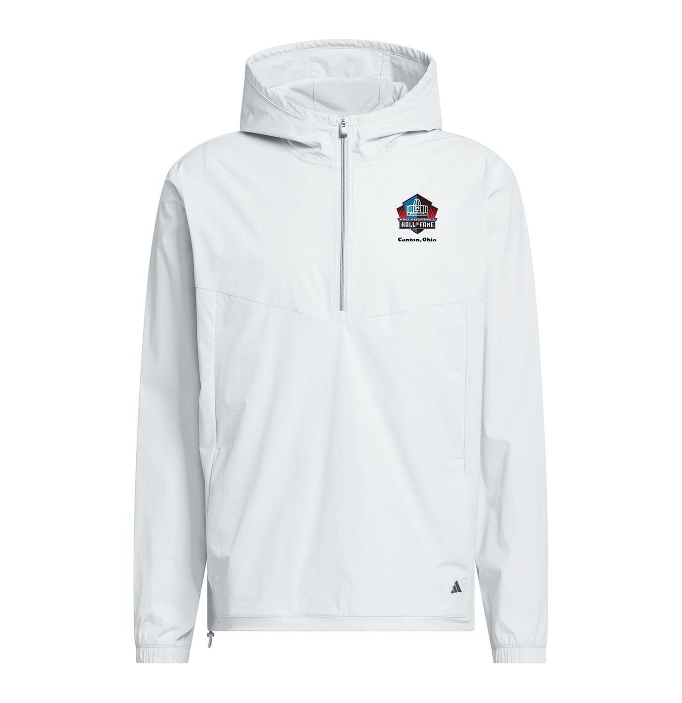 Hall of Fame 2026 Adidas Men's Clear Grey Ultimate365 Course Control Clima 365 Anorak 1/4 Zip Hoodie