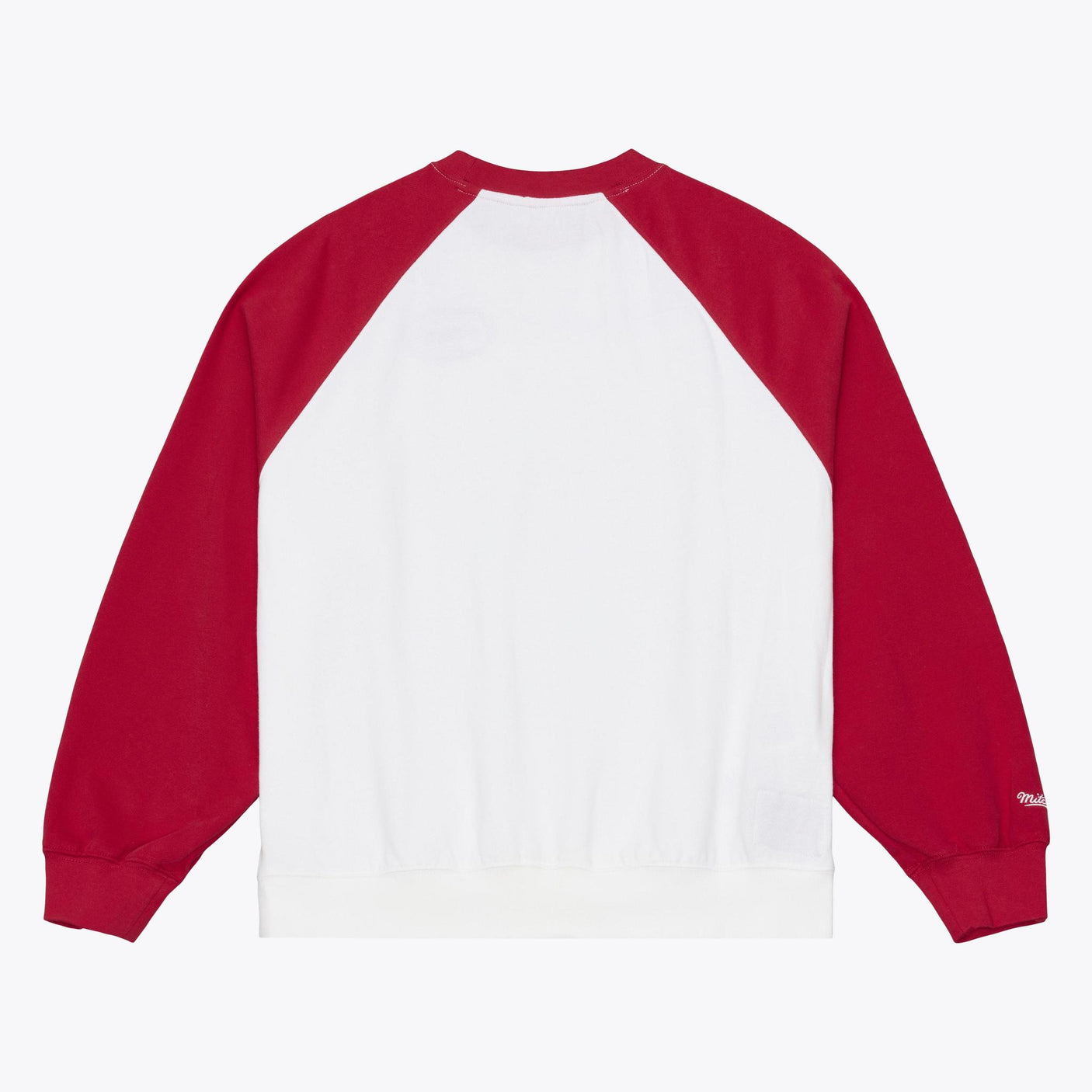 49ers 2026 Mitchell & Ness Women's NFL Head Coach Raglan Crewneck Pro Football Hall of Fame