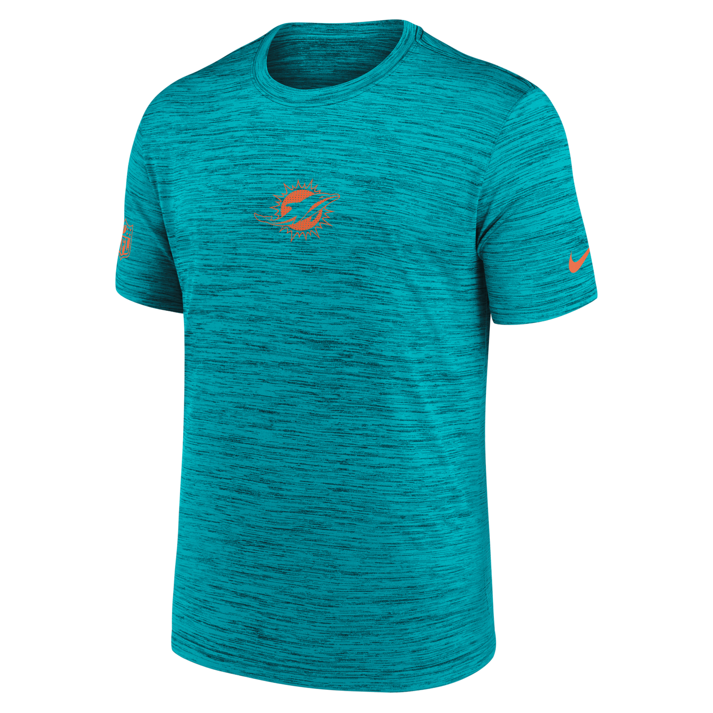 Dolphins 2025 Nike Dri-Fit Sideline Team Issue Velocity T-Shirt
