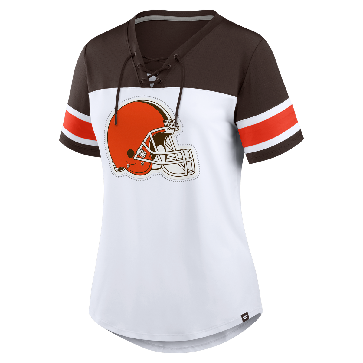 Browns 2025 Women's Logo Rhine Athena T-Shirt Pro Football Hall of Fame