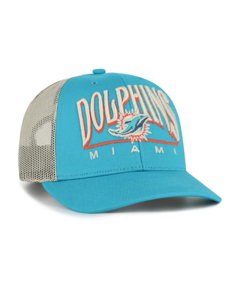 Dolphins 2025 '47 Brand Men's Arid Strap Trucker Hat