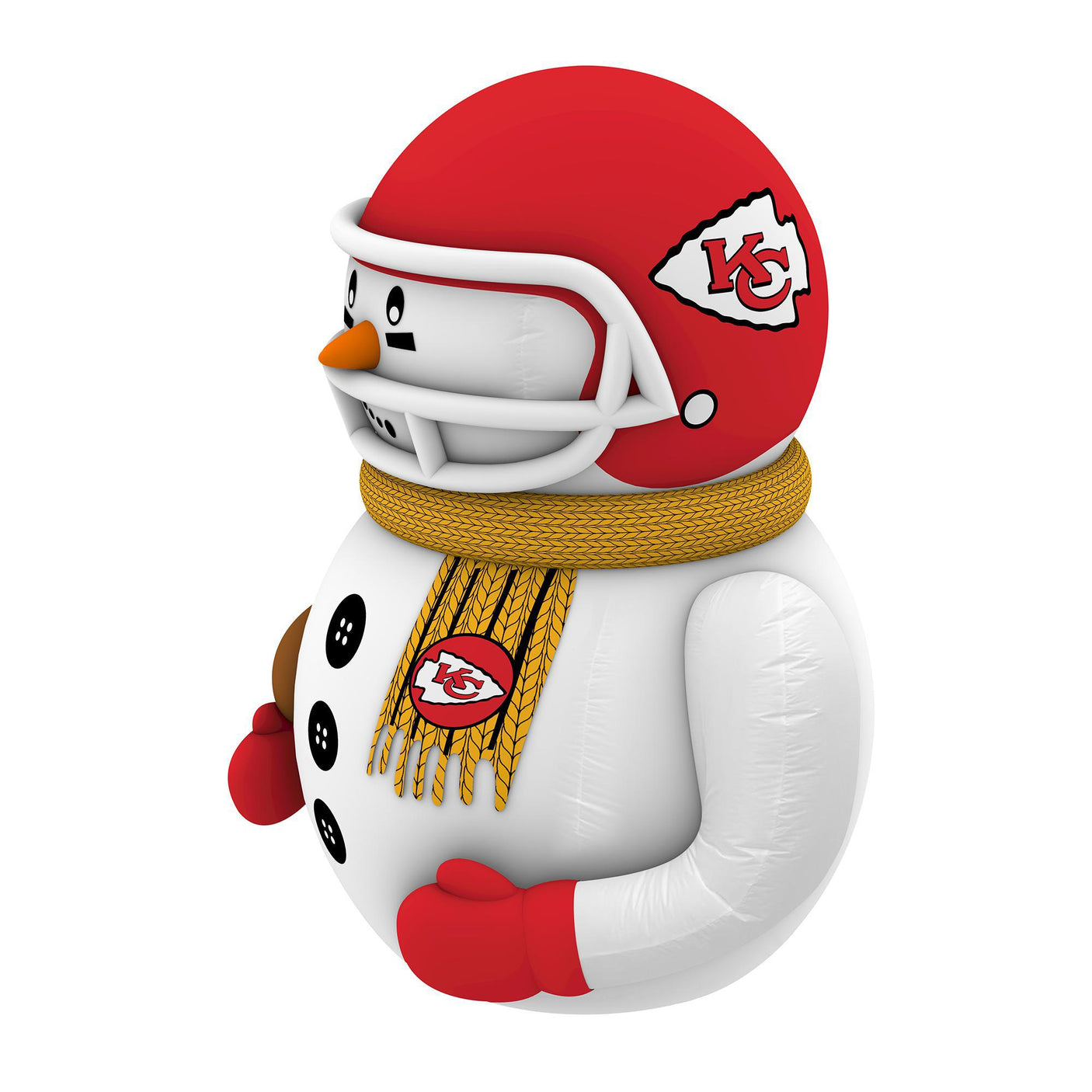 Chiefs Team Pride Inflatable Snowman Player