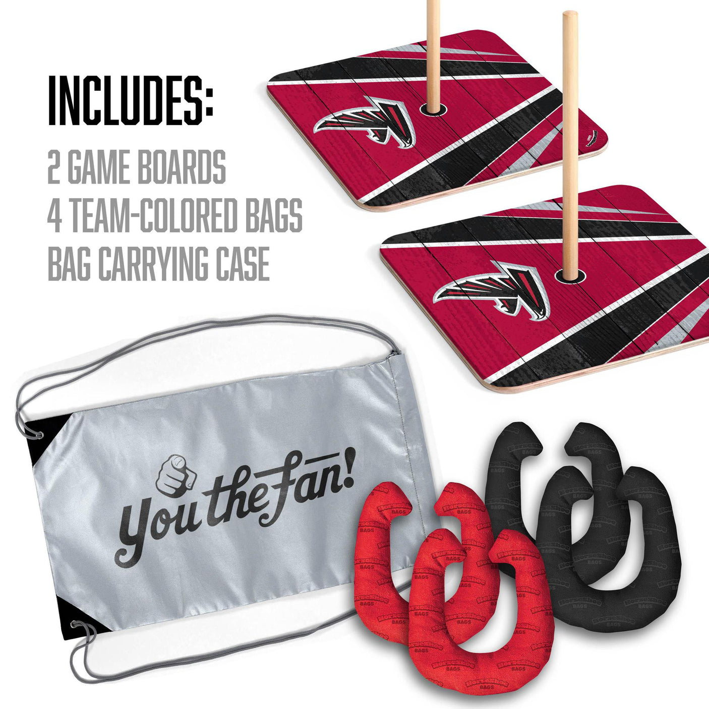 Falcons HorseShoe Bags