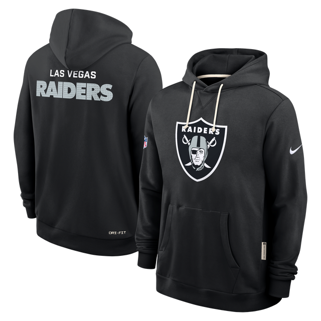 Raiders 2025 Nike Men's Sideline DRI-Fit Hoodie