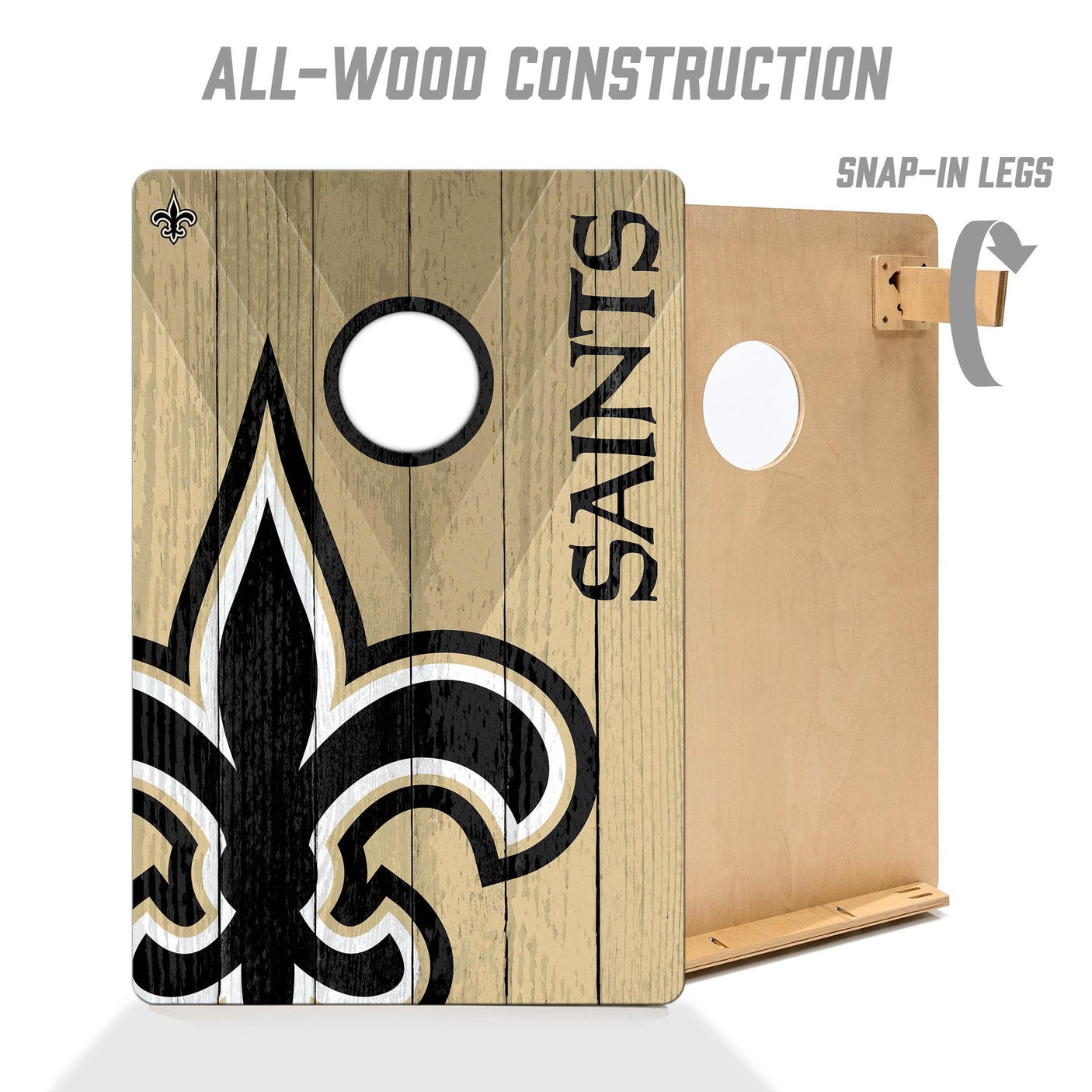 Saints 2’ x 3’ Cornhole Game