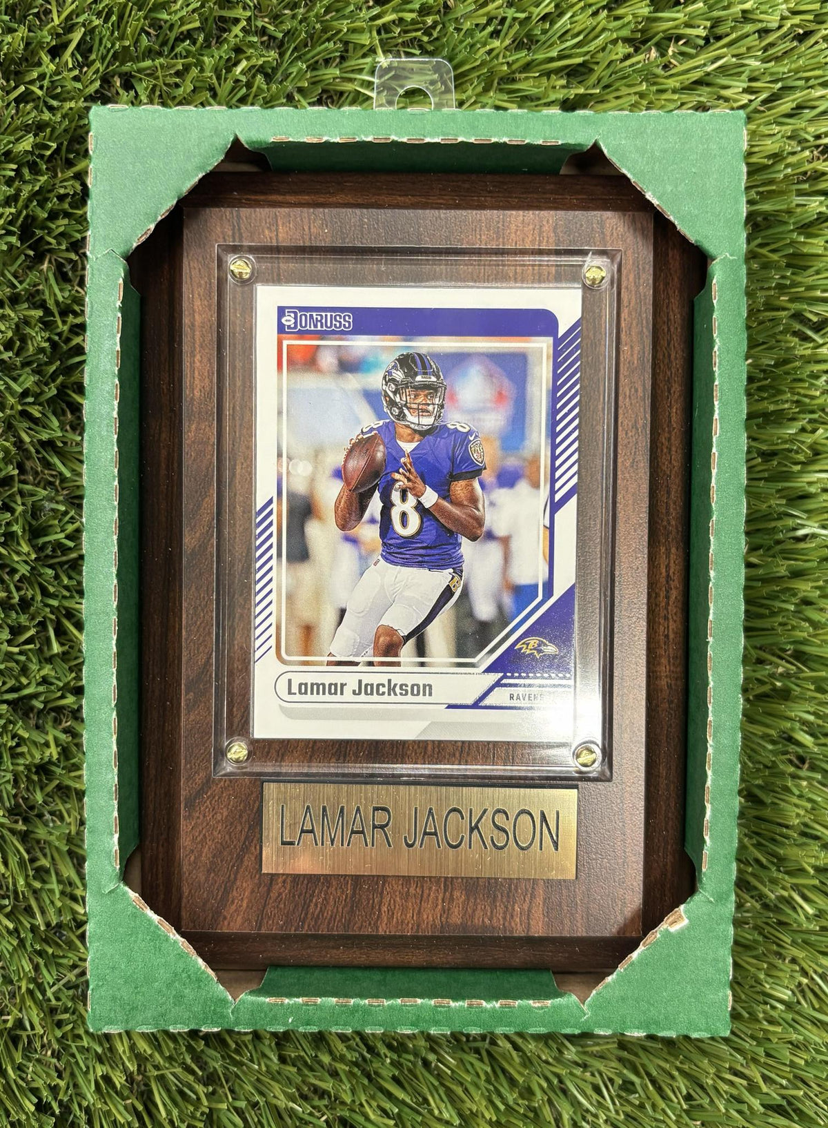 Lamar Jackson 4x6 Plaque Pro Football Hall of Fame