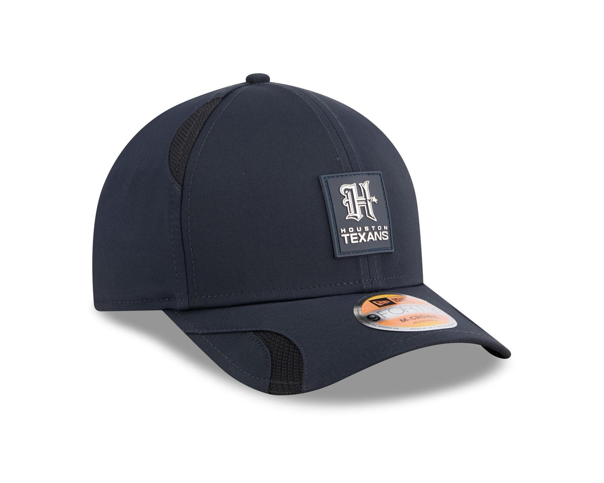 Texans 2025 New Era Men's 9FORTY Sideline Hat Pro Football Hall of Fame