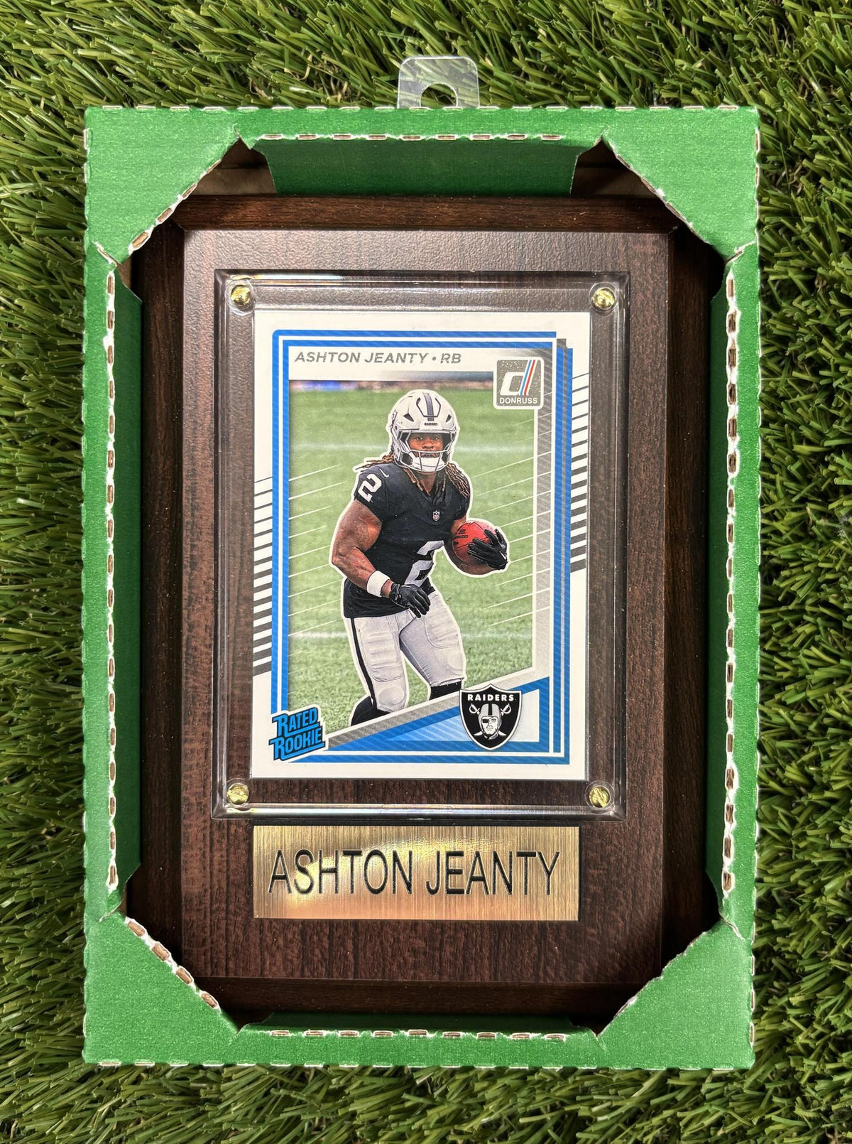 Ashton Jeanty 4x6 Plaque Pro Football Hall of Fame
