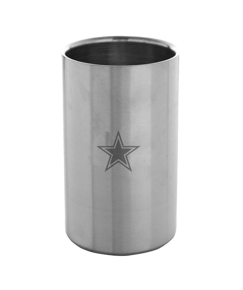 Cowboys Etched Stainless Wine Chiller