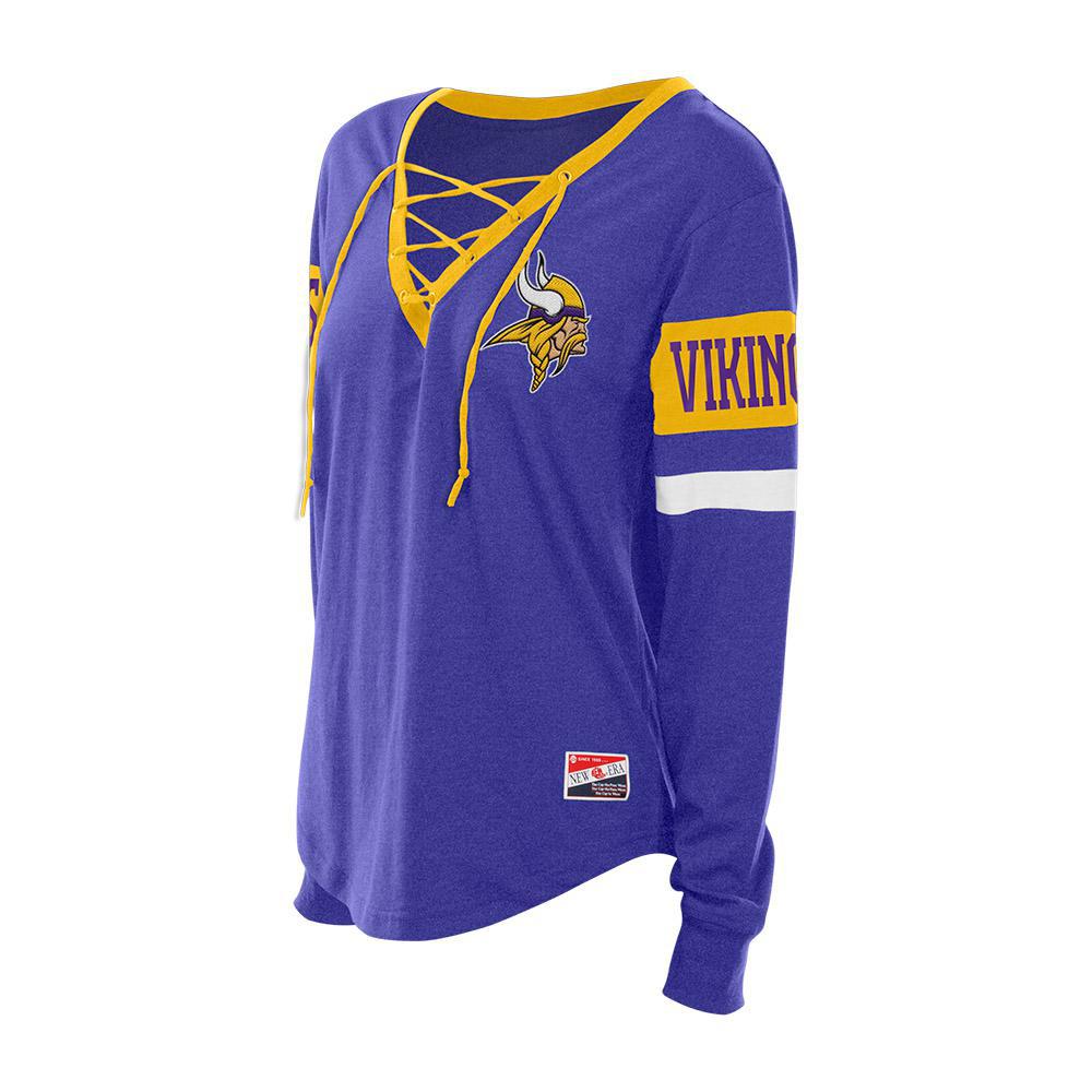 Vikings 2025 New Era Women's Long Sleeve T-Shirt