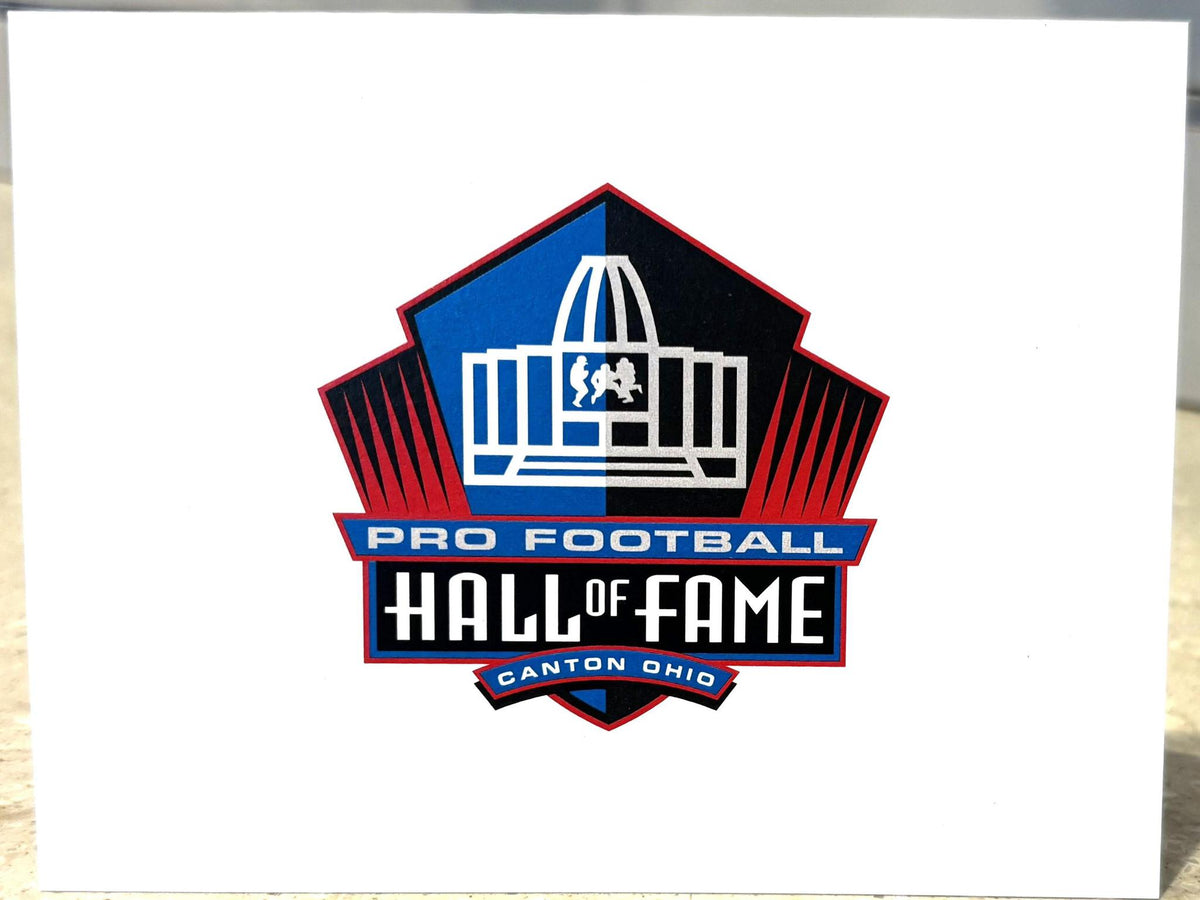Hall of Fame 8- Pack Notecards Pro Football Hall of Fame