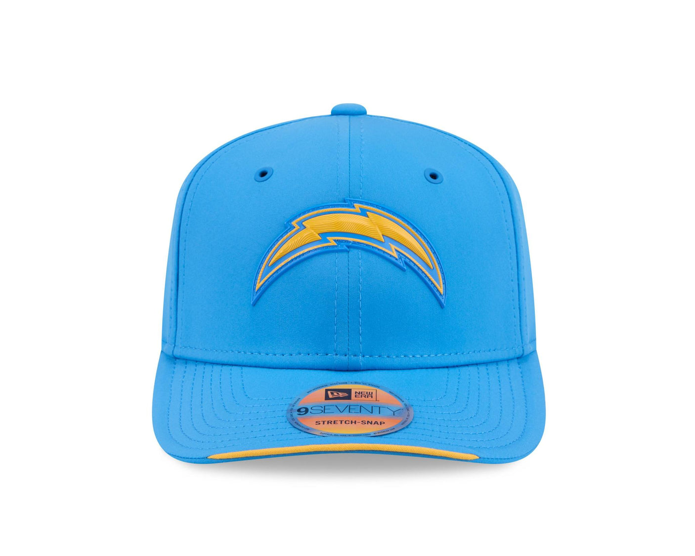 Chargers 2026 New Era Men's 9SEVENTY Stretch Snap Sideline Hat