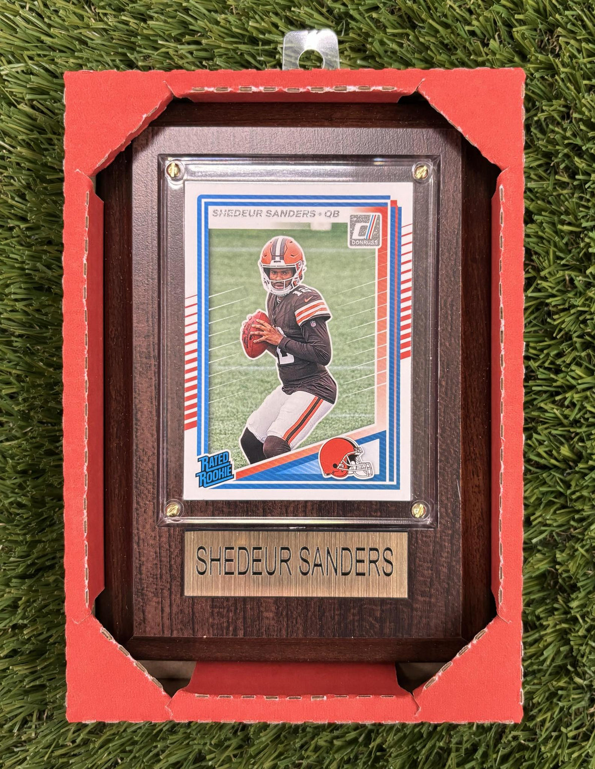 Shedeur Sanders 4x6 Plaque Pro Football Hall of Fame