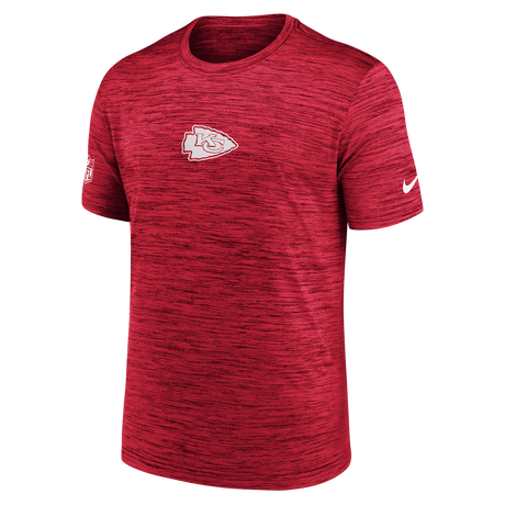 Chiefs 2025 Nike Dri-Fit Sideline Team Issue Velocity T-Shirt