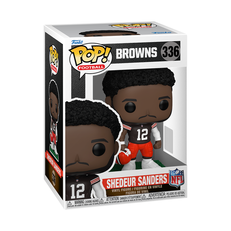 Browns Shedeur Sanders Funko Pop! 336 Pro Football Hall of Fame