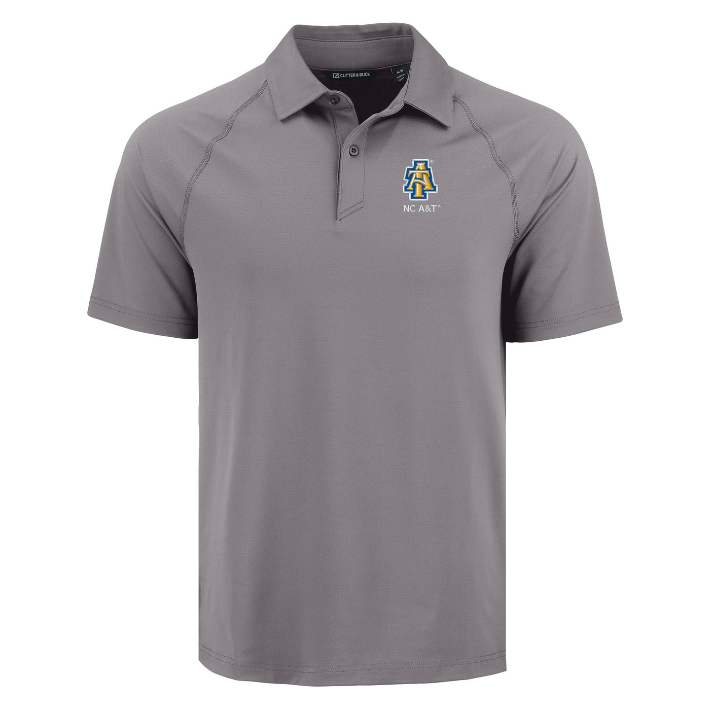HBCU Cutter & Buck Men's Big & Tall Prospect Recycled Featherlight Stretch Polo