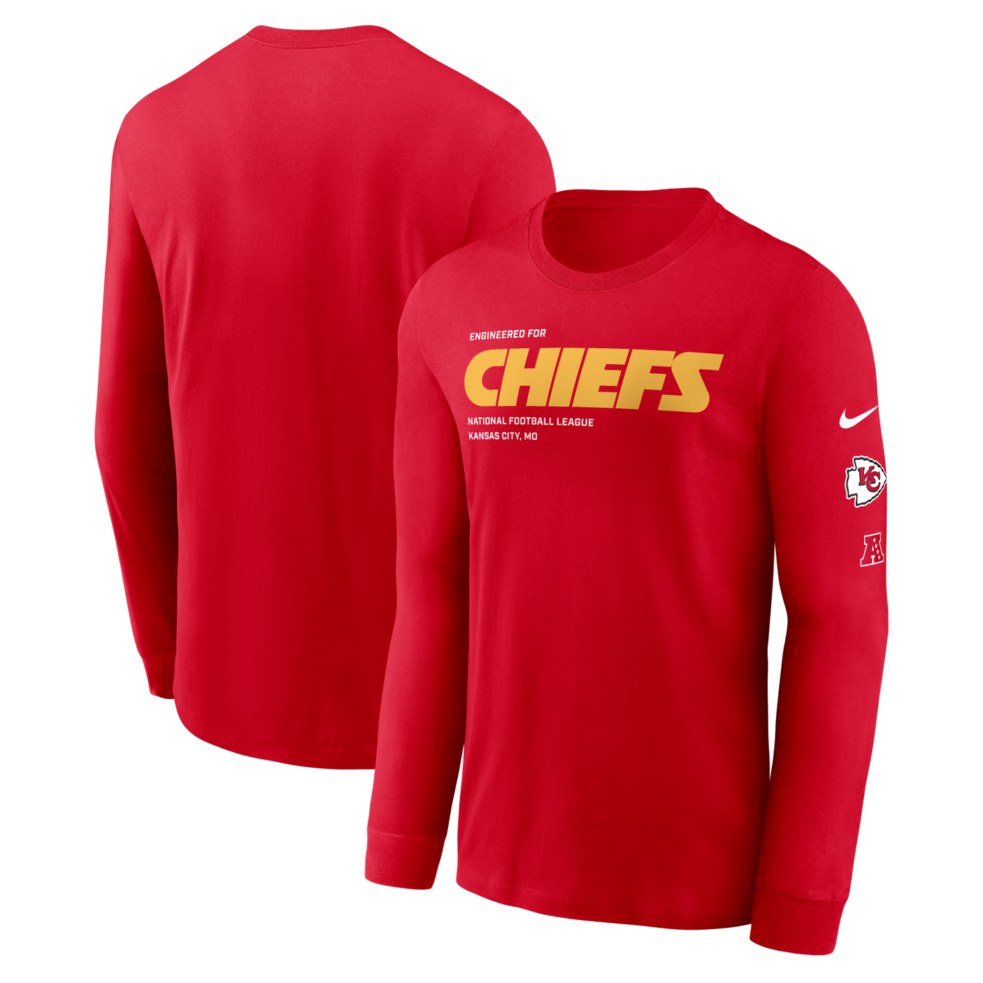Chiefs 2025 Nike Men's Long Sleeve Essential T-Shirt
