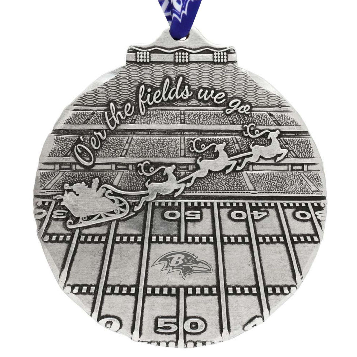 Ravens O'er The Fields We Go Ornament