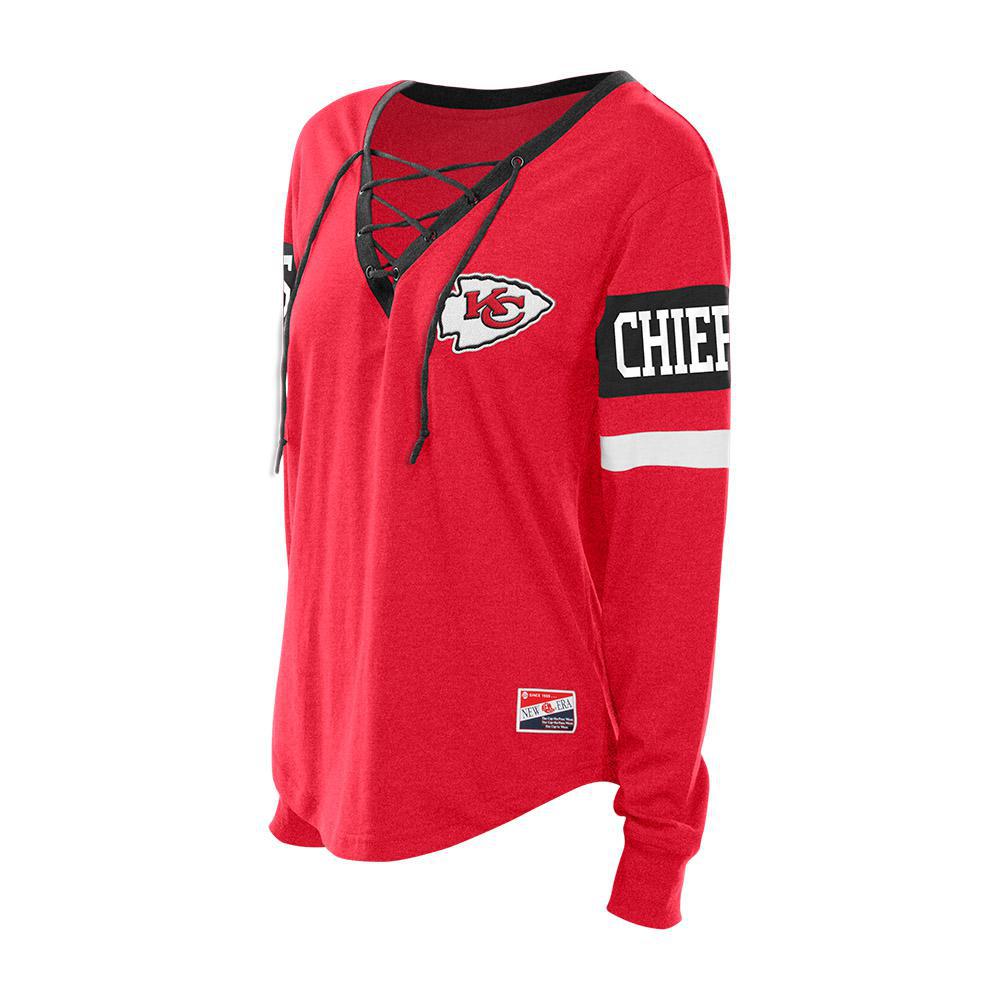 Chiefs 2025 New Era Women's Long Sleeve T-Shirt